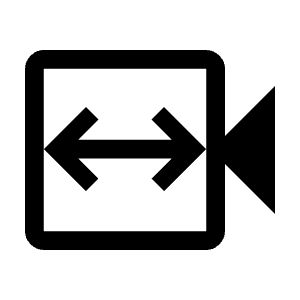 Switch Video Icon from Outlined Line - Material Symbols Set
