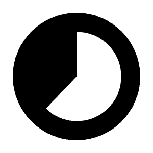 Timelapse Fill Icon from Outlined Fill - Material Symbols Set