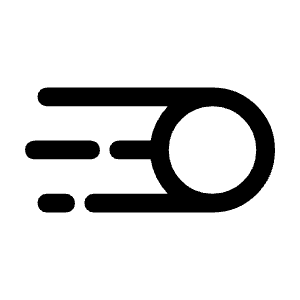 Trail Length Icon from Rounded Line - Material Symbols Set