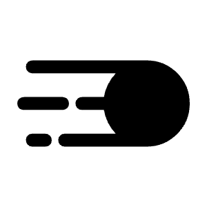 Trail Length Fill Icon from Rounded Fill - Material Symbols Set