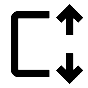Transform Height Fill Icon from Outlined Fill - Material Pro Set
