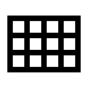 View Compact Icon from Outlined Line - Material Symbols Set