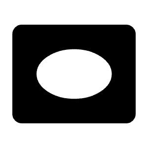 Vignette Fill Icon from Rounded Fill - Material Symbols Set