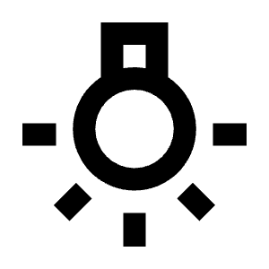 Wb Incandescent Icon from Sharp Line - Material Pro Free Set