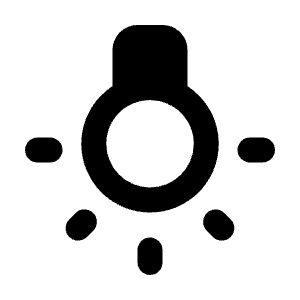 Wb Incandescent Fill Icon from Rounded Fill - Streamline Material Free Set