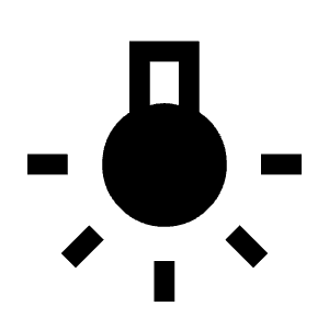 Wb Incandescent Fill Icon from Outlined Fill - Material Symbols Set