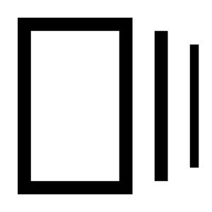 Web Stories Icon from Sharp Line - Material Symbols Set