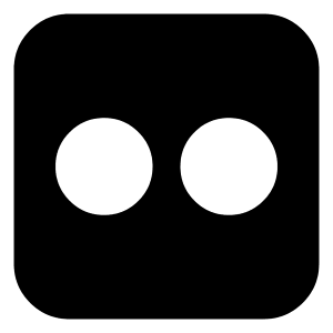 Flickr Logo Icon from Logos Block - Free Set