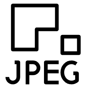 Jpeg Logo Icon from Logos Line - Free Set