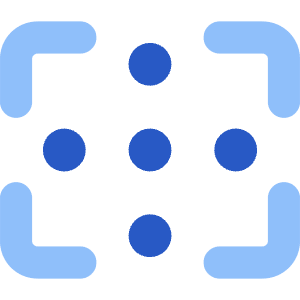 Focus Points Icon from Core Flat Set