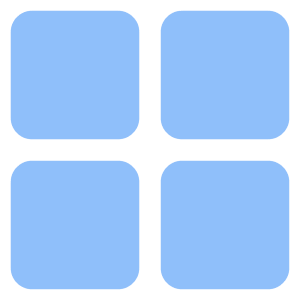 Photo Four Icon from Core Flat Set