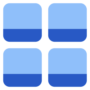 Polaroid Four Icon from Core Flat Set