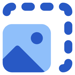 Image Photo Resize Icon from Core Flat Set