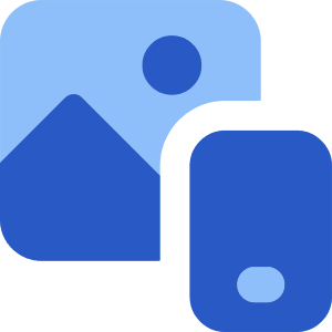 Insert From Other Device Icon from Core Flat Set