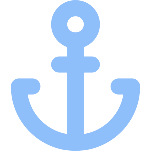 Anchor Icon from Core Flat Set