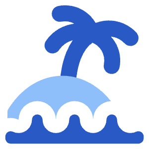 Beach Icon from Core Flat Set