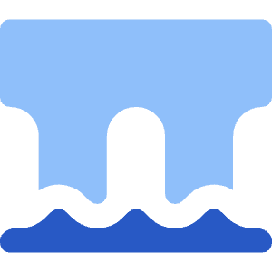 Bridge Icon from Core Flat Set