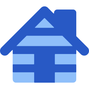 Cabin Icon from Core Flat Set