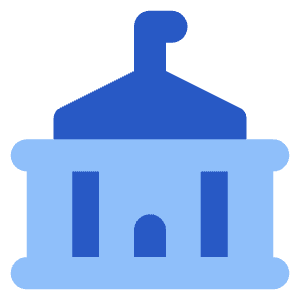 City Hall Icon from Core Flat Set