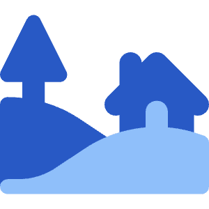 Countryside Icon from Core Flat Set