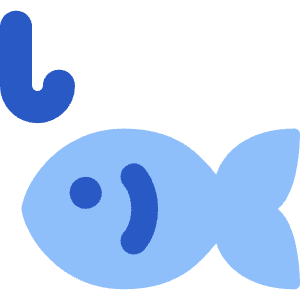 Fishing Icon from Core Flat Set