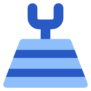 Football Field Icon from Core Flat Set