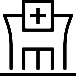 Hospital Icon from Guidance – Free Set