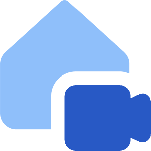 House Camera Outdoor Icon from Core Flat Set
