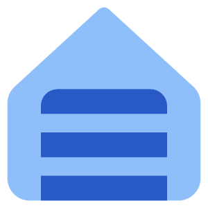 House Garage Home Icon from Core Flat Set