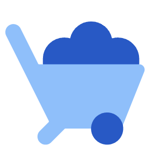 Mine Cart 1 Icon from Core Flat Set
