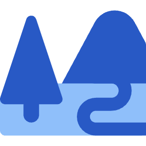 National Park Icon from Core Flat Set