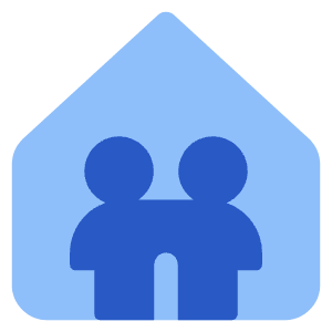 Neighbour Icon from Core Flat Set