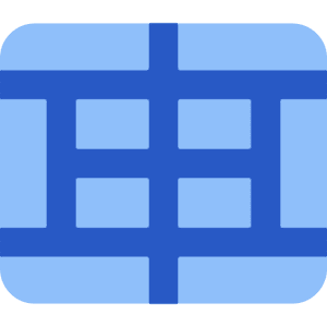 Tennis Court Icon from Core Flat Set