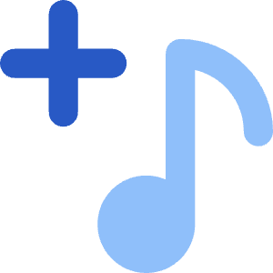 Add To Playlist Icon from Core Flat Set