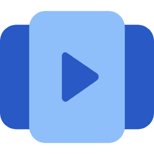 Play List 2 Icon from Core Flat Set