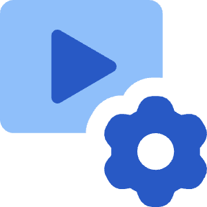 Video Settings Icon from Core Flat Set