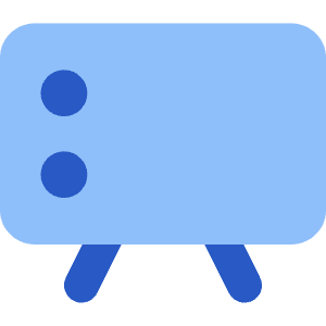 Slide Deck Icon from Core Flat Set