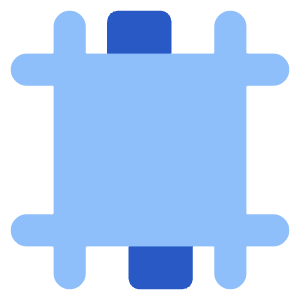 Color Registration Icon from Core Flat Set