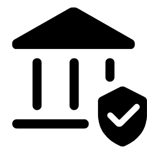Assured Workload Fill Icon from Rounded Fill - Material Symbols Set