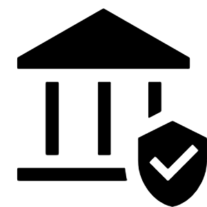 Assured Workload Fill Icon from Sharp Fill - Material Symbols Set
