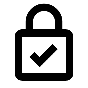 Encryption Active Icon from Outlined Line - Material Pro Set