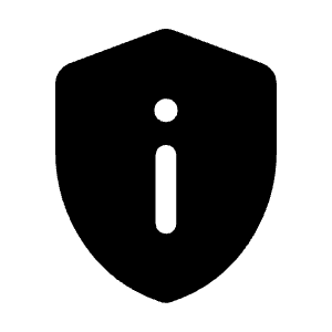 Privacy Tip Fill Icon from Rounded Fill - Material Symbols Set