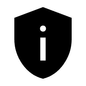 Privacy Tip Fill Icon from Outlined Fill - Material Symbols Set