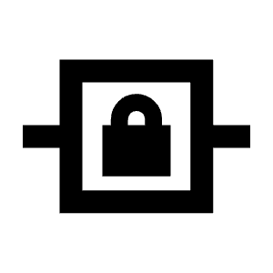 Private Connectivity Icon from Sharp Line - Material Pro Free Set