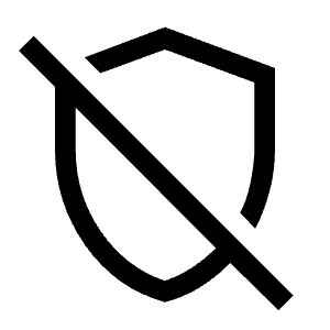 Remove Moderator Icon from Sharp Line - Material Symbols Set