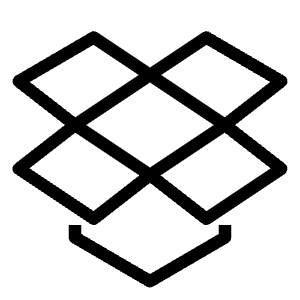 Dropbox Logo 1 Icon from Logos Line - Free Set