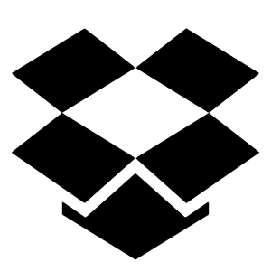 Dropbox Logo 1 Icon from Logos Solid - Free Set