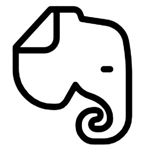 Evernote Logo Icon from Logos Line - Free Set