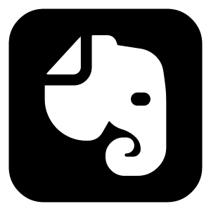 Evernote Logo Icon from Logos Block - Free Set