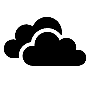 Microsoft Onedrive Logo 2 Icon from Logos Solid - Free Set